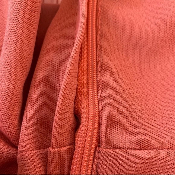 Vintage ILGWU Union Made Coral Formal Dress - Picture 4 of 13